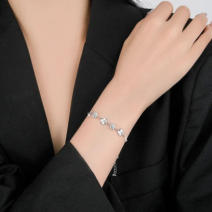 1ct Moissanite Charm Bracelets Bangle