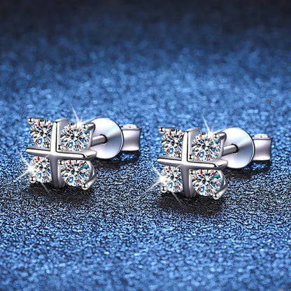 Full Moissanite Earrings For Women