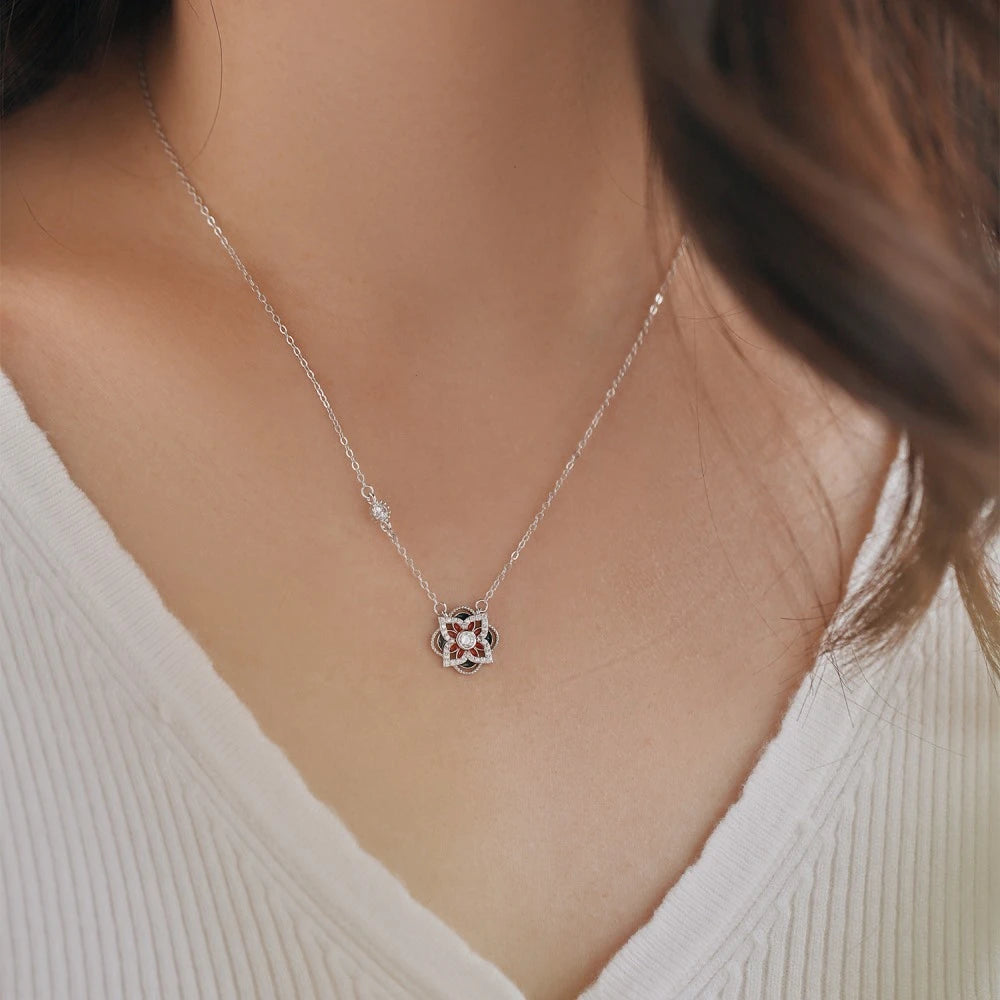 Moissanite Cocktail Necklace