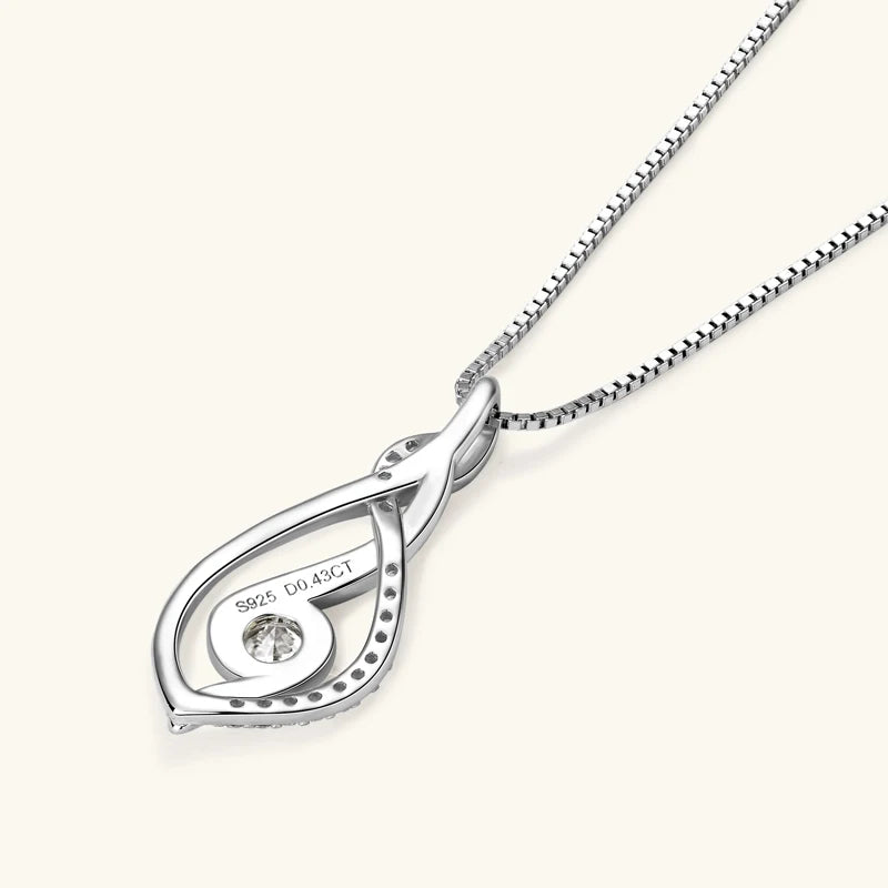 Genuine Moissanite Diamond Necklaces