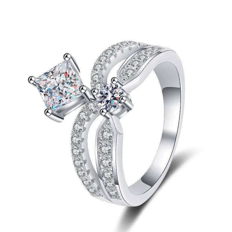 1.3 Carat Moissanite Cocktail Ring