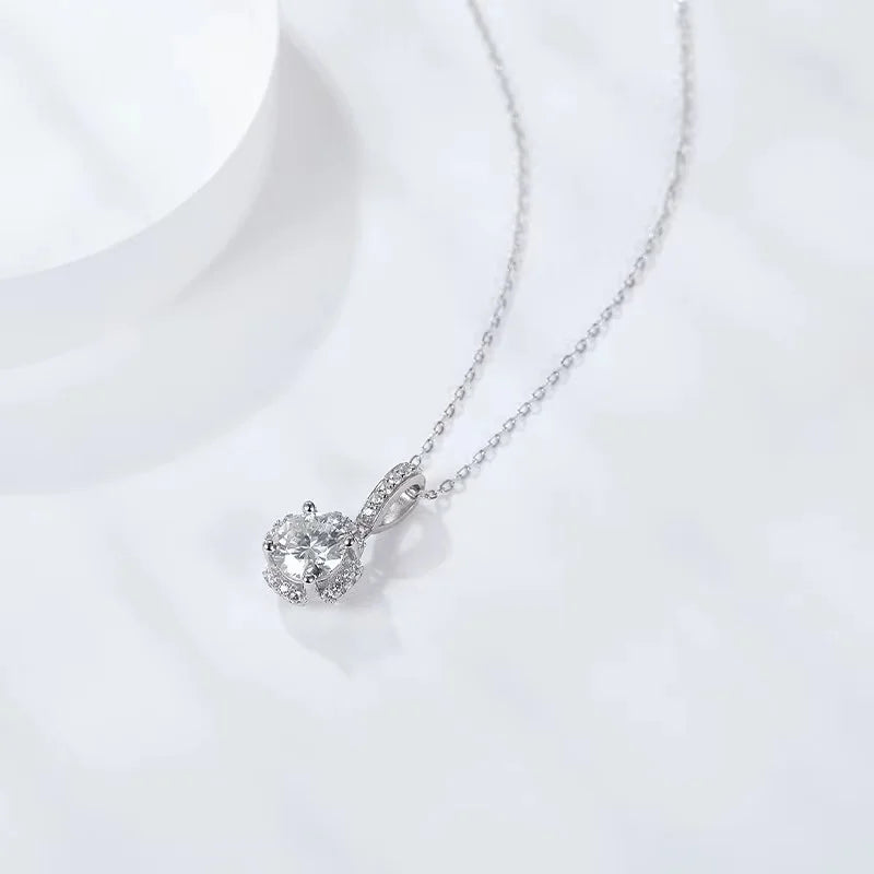 1ct Moissanite Necklace