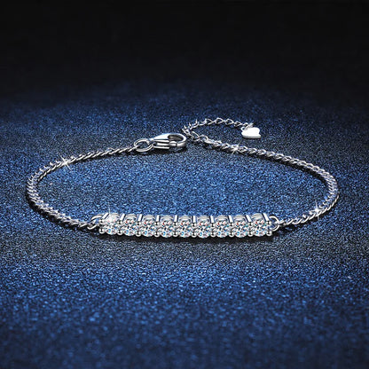 0.9ct Moissanite Diamond Tennis Bracelet