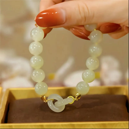 Natural Hetian Jade Bracelet