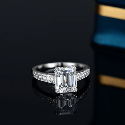 4 Carat Moissanite Rings