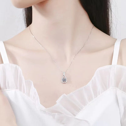 1ct  Moissanite Pendant Necklace