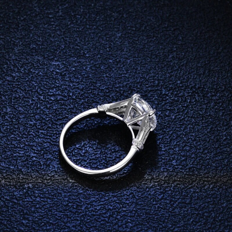 3 Carat Moissanite Diamond Rings