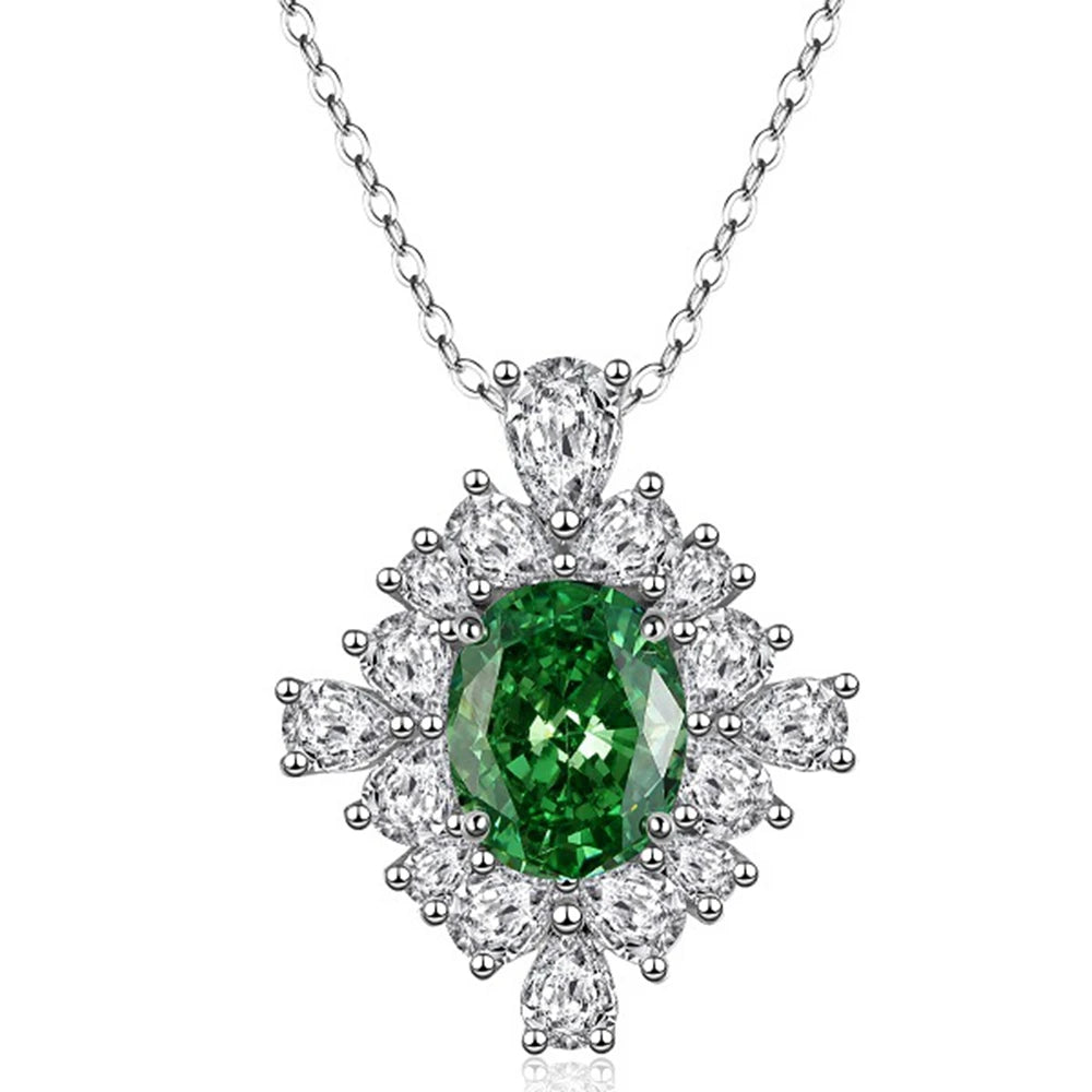 Pendant Necklace Moissanite