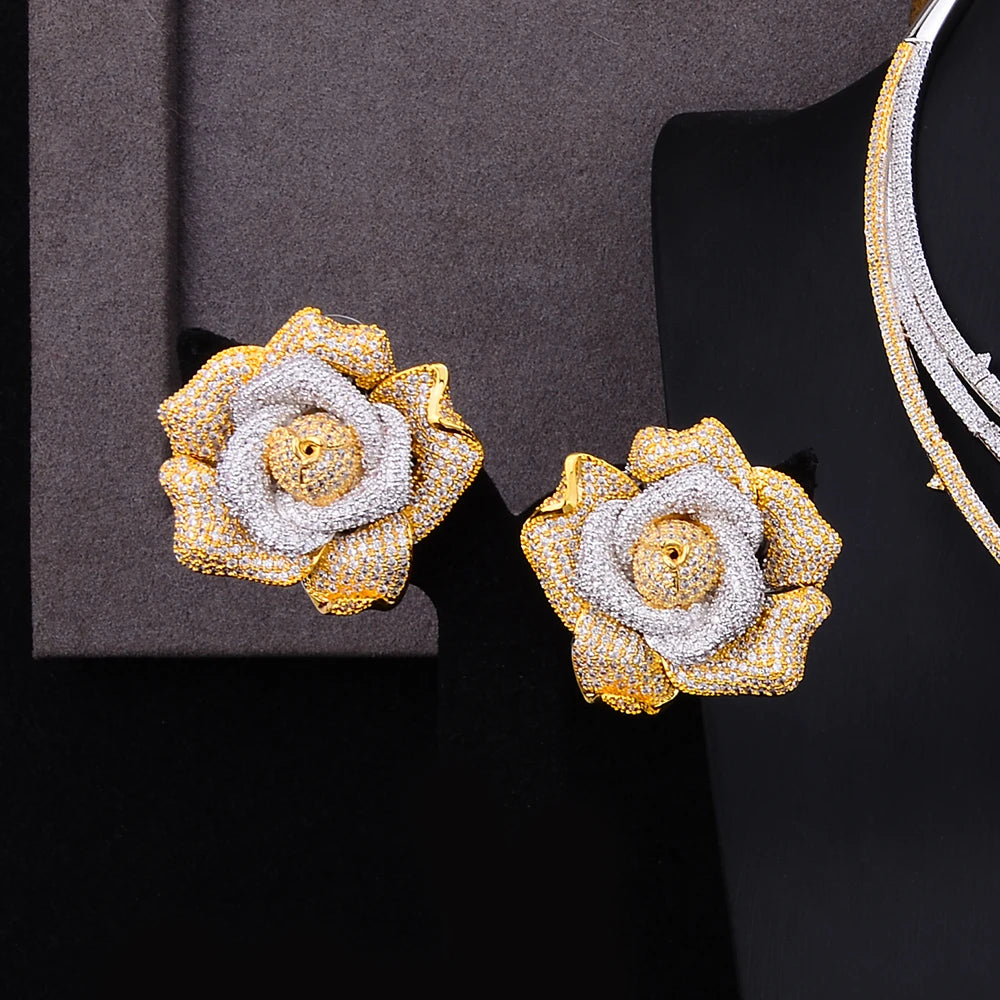 Jewelry Set for Bridal Wedding Party Show