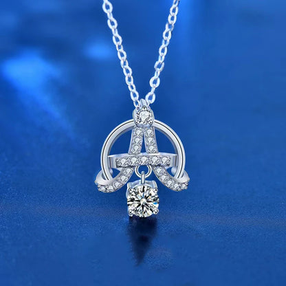 0.5ct Moissanite Pendant Necklace