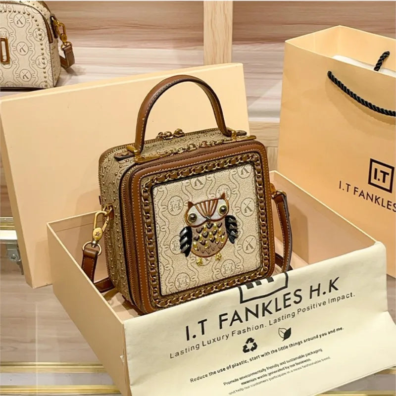 Fashionable and simple designer handbag crossbody