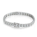 Moissanite Tennis Bracelet 925 Sterling Silver 6mm D VVS1