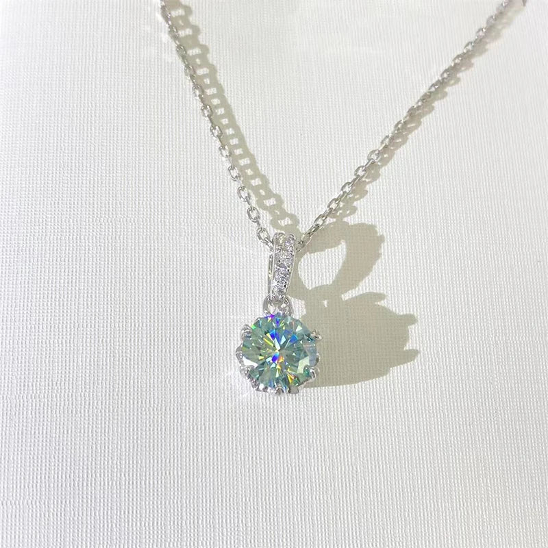 1ct Moissanite Necklace