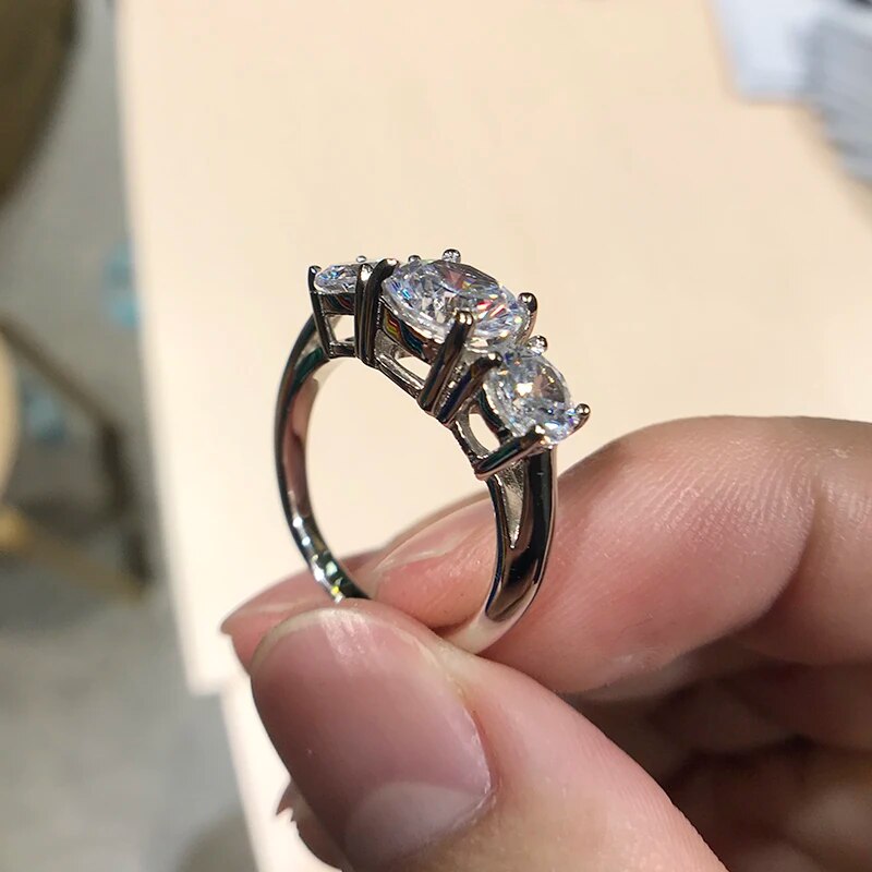 3.6 Carats Moissanite Ring