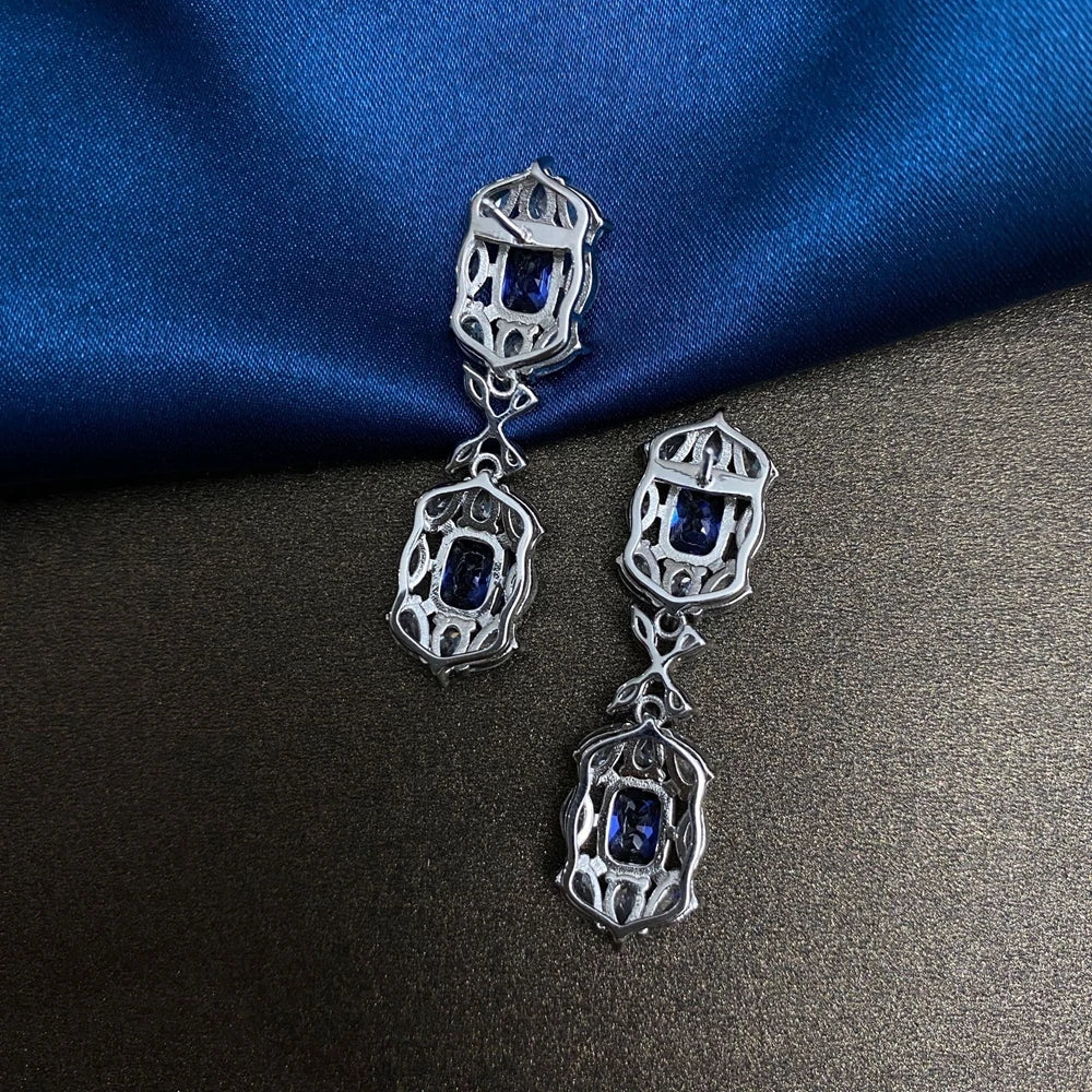 Drop Earrings Moissanite