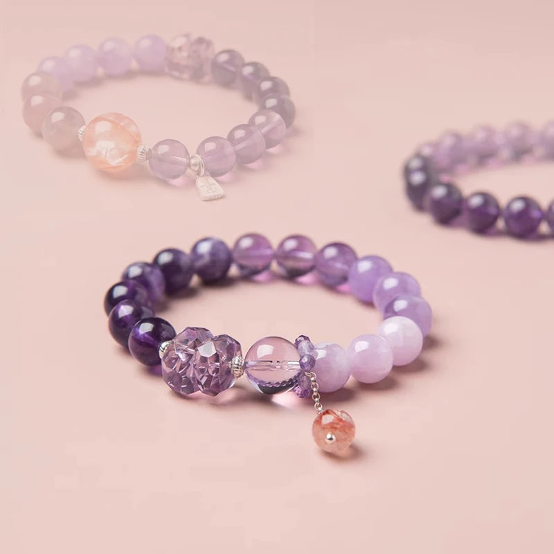 Purple Amethyst Bracelet