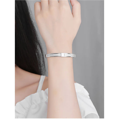 Full Moissanite Adjustable Bracelet For Women