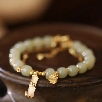 Natural Hetian Retro style Jade Gift