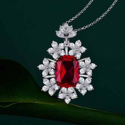 Pendant Necklace Moissanite