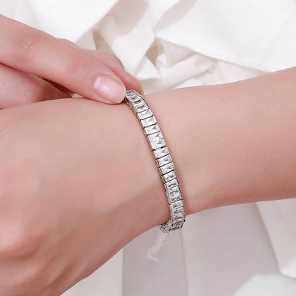 Full Moissanite Tennis Bracelet For Women