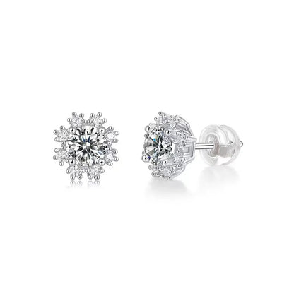 0.5ct Moissanite Diamond Stud Earrings