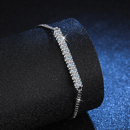 0.9ct Moissanite Diamond Tennis Bracelet