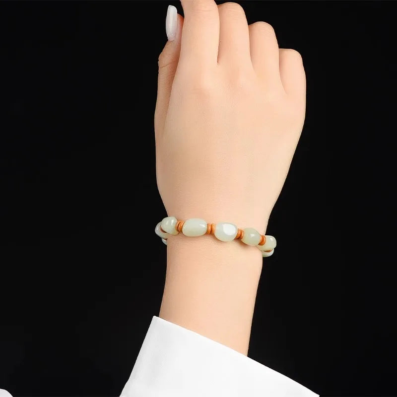 Natural Hetian Jade Bracelets