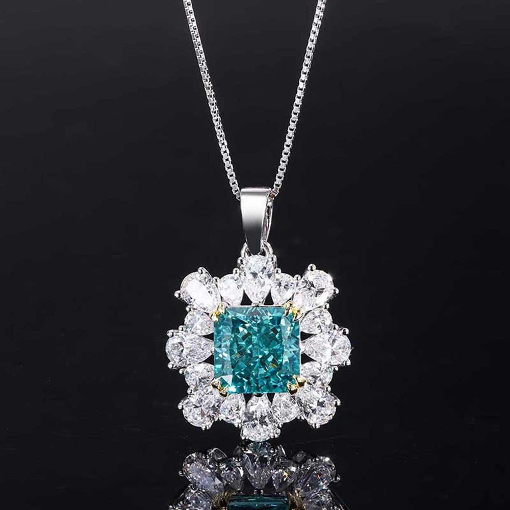 Moissanite Pendant Necklace