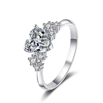 1ct Moissanite Engagement Rings