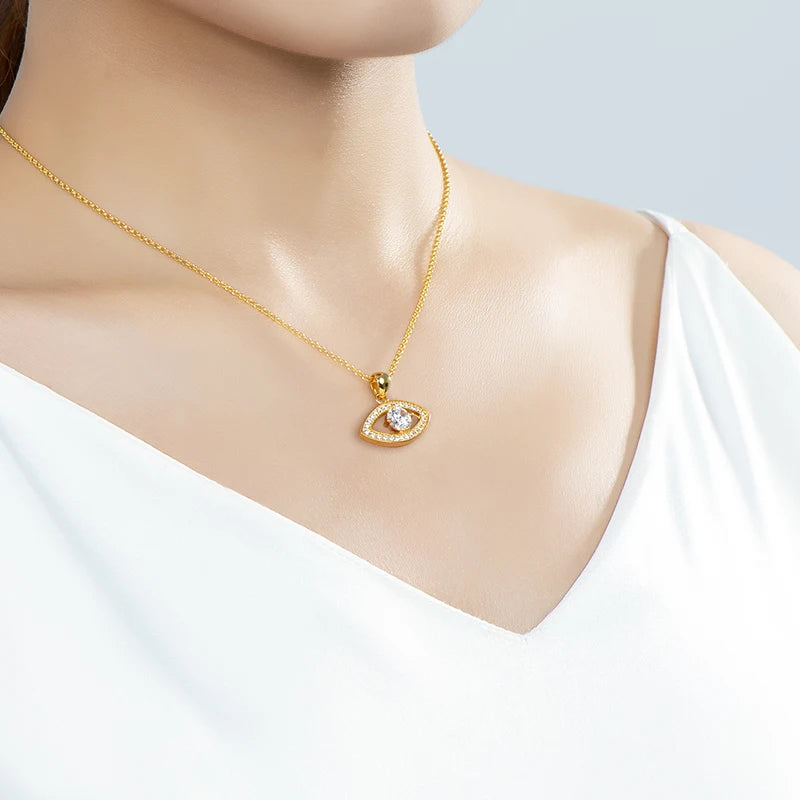 Pendant Necklace1.0ct Moissanite