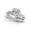 1 Carat Moissanite S925 Sterling Silver Ring Women Engagement Wedding Set Ring