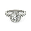 925 Sterling Silver 3 Carat All Moissanite Ring For Women Wedding Band Engagement Rings