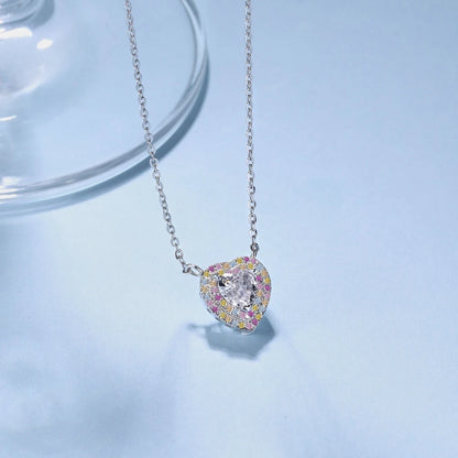 Moissanite Cocktail Necklace