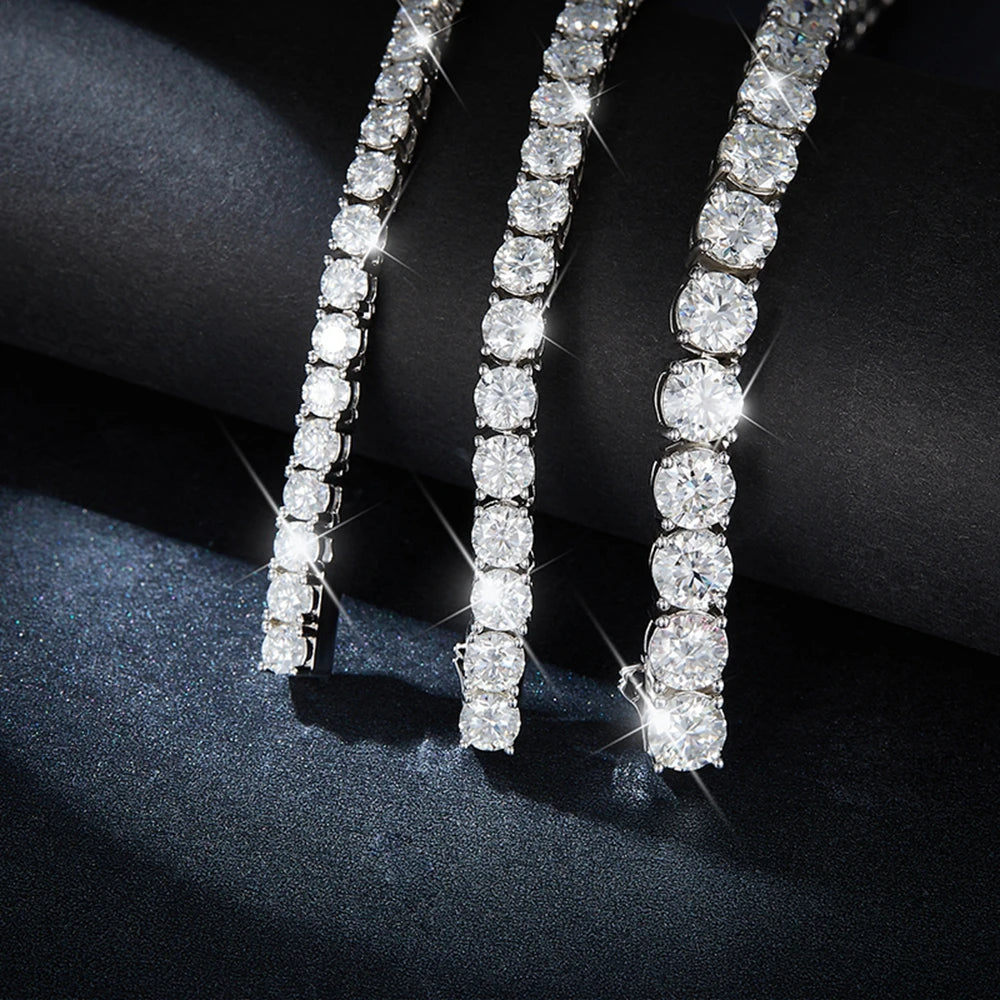 Moissanite Diamond Tennis Bracelet