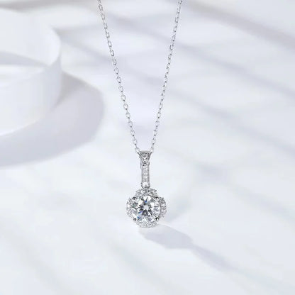 1ct Moissanite Necklace