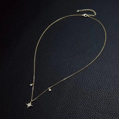 Moissanite Star Necklace