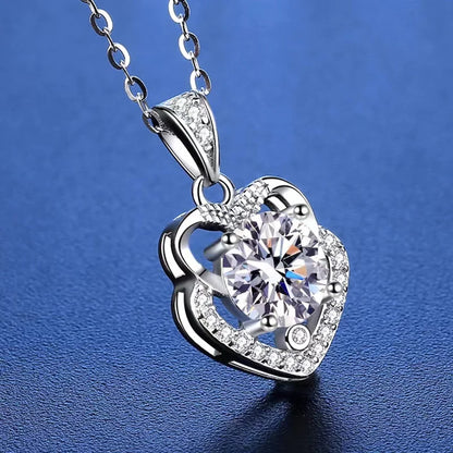 1ct Moissanite Necklace