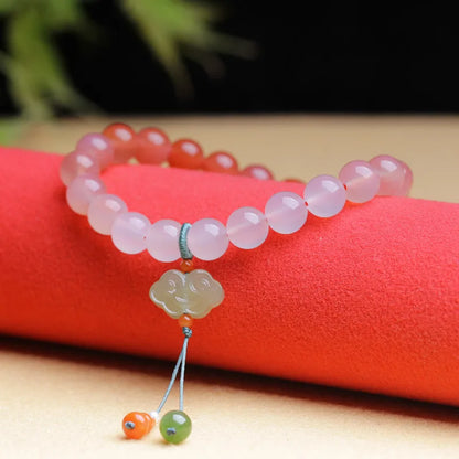 Natural Salt Source Agate Bracelet