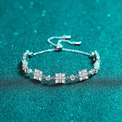 2.16ct Moissanite Diamond Bracelets Bangle