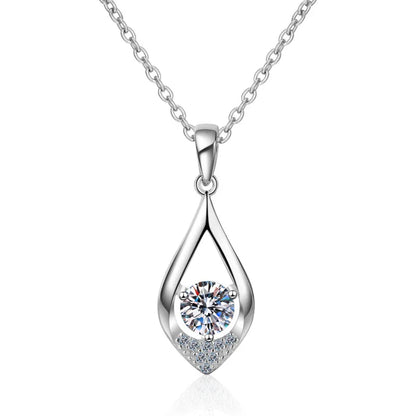 Designer Platinum PT950 Moissanite Necklace