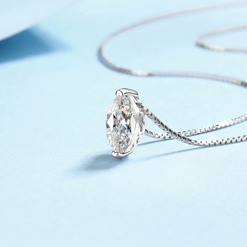 Designer Moissanite Diamond Necklace