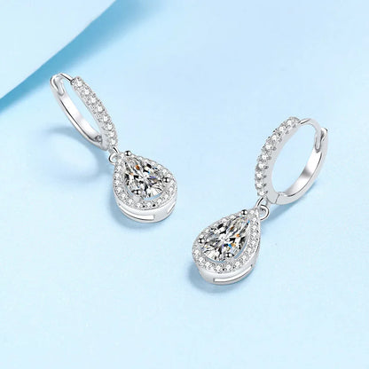 1/2ct Moissanite Diamond Earrings