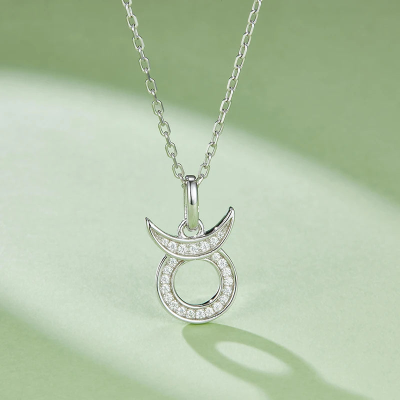 Moissanite Zodiac Necklace