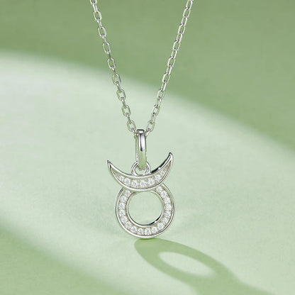 Moissanite Zodiac Necklace