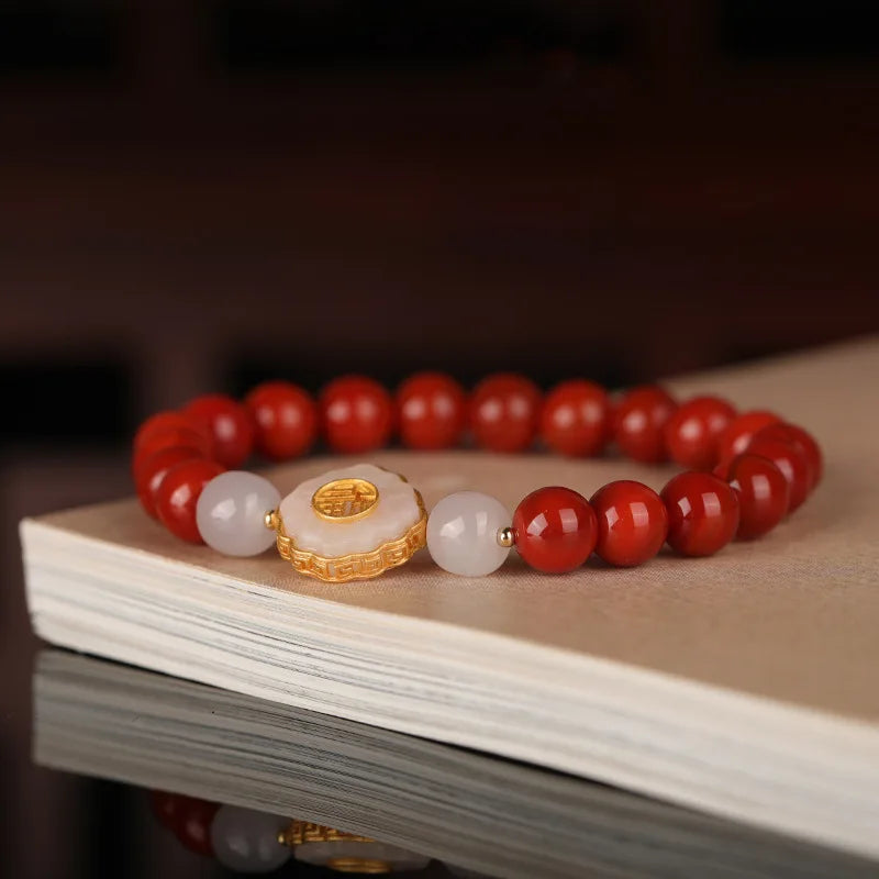 Red Agate Bracelets