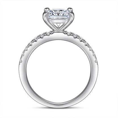 1.2 Carats Princes Moissanite Engagement Ring