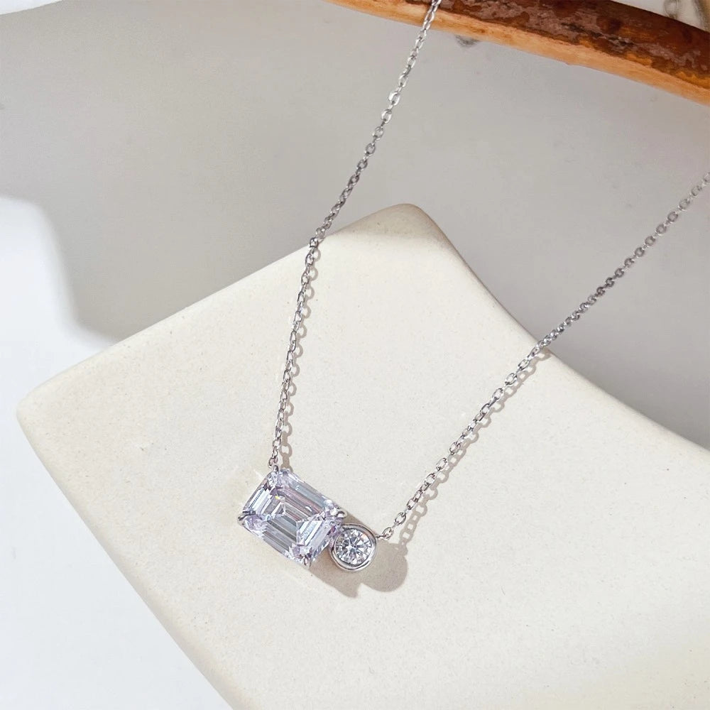 Moissanite Pendant Necklace