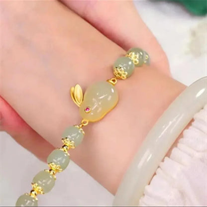 Natural Hetian Jade Bracelet