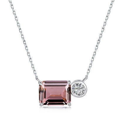 Moissanite Pendant Necklace