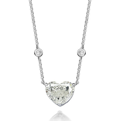 Pendant Necklace Moissanite